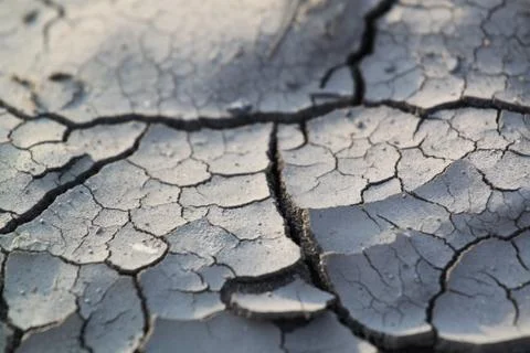 Cracked earth background Stock Photos