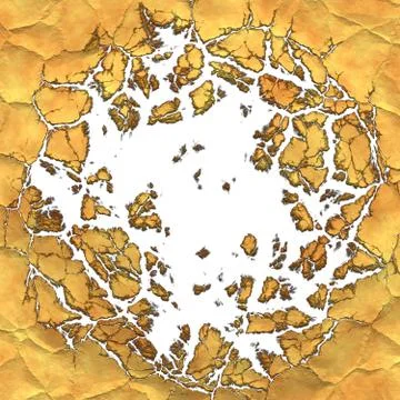 Cracked earth Stock Illustration