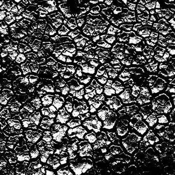 Cracked earth soil texture vector background Stock Illustration