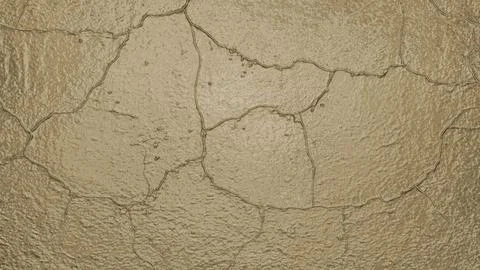 Cracked earth surface with dry mud and sand Stock Illustration