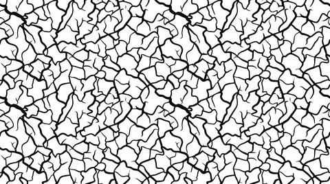 Cracked earth texture pattern for rustic design surfacing. Stock-Illustration