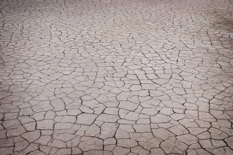 Cracked earth texture Stock Photos