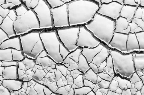 Cracked earth texture Foto stock