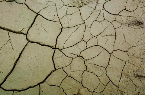 Cracked earth texture Stock Photos