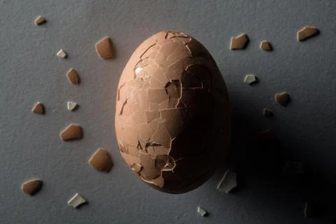 Cracked Egg Stock Photos