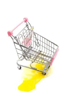 Cracked egg Stock Photos