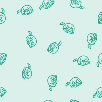 Cracked eggshell fracture line vector seamless pattern 库存插图
