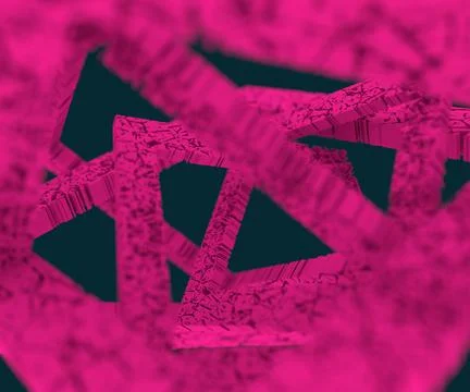 Cracked frames. Abstract background Stock Illustration