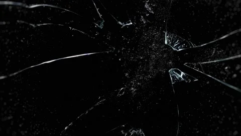 Cracked glass 12 Stock Footage 229229904