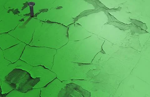 Cracked Green Texture Illustrazione stock