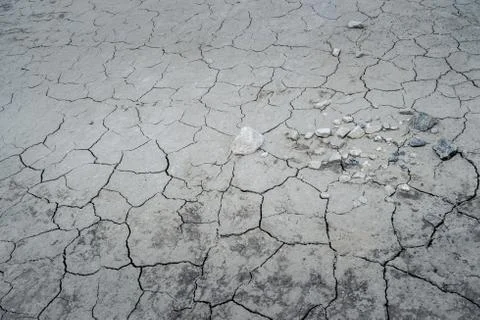 Cracked Ground Background Foto stock