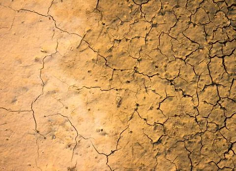 Cracked ground for background Stock Photos