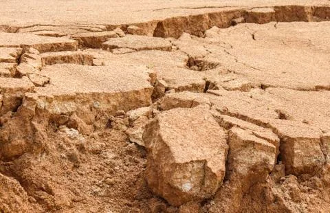 Cracked of ground Stock-Fotos