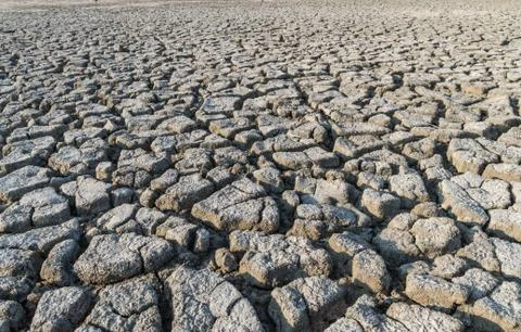 The cracked ground Stock Photos