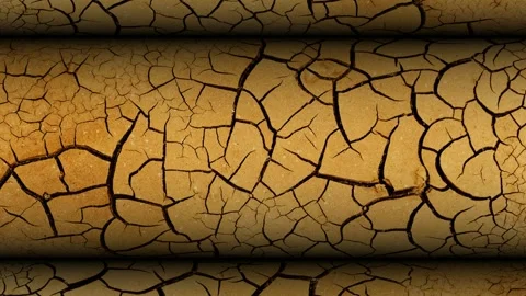 Cracked Ground Texture, Rolls, Background, Rotation, Exclusive, Unique Design Stock Footage 304465888