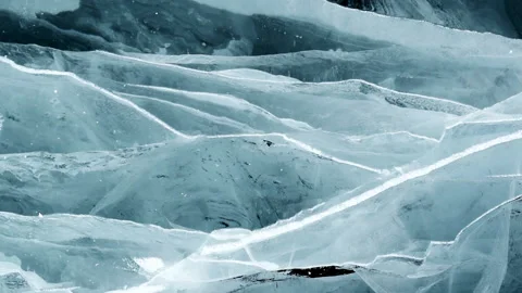 Cracked ice 1 Stock Footage 142304137
