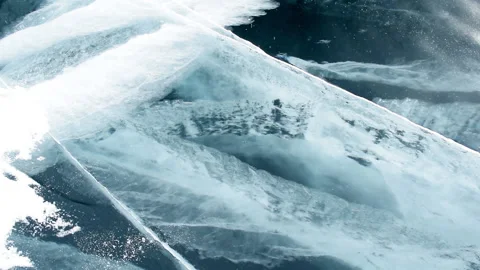 Cracked ice 4 Stock Footage 142304182