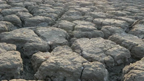 The cracked land Stock Footage 94815611