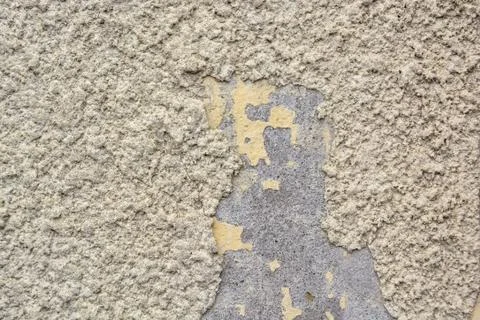 Cracked old cement plaster texture Stock Photos