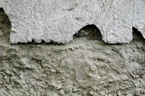 Cracked Old Cement Wall Texture 3 Stock Photos