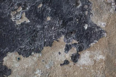 Cracked of old wall Stock Photos