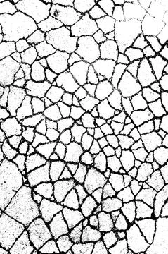 Cracked Overlay Texture Stock Illustration