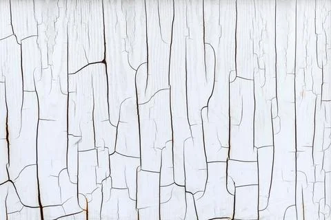 Cracked paint on flat surface Stock Photos