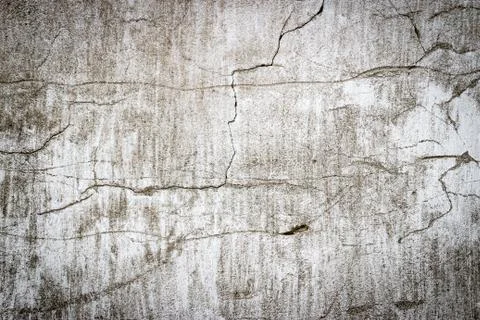 Cracked paint on a old wall. Stock Photos