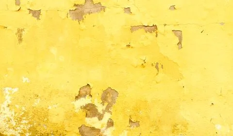 Cracked paint on a old wall. Foto stock
