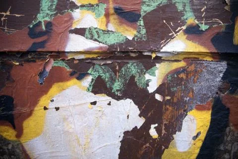 Cracked paint  Stock Photos