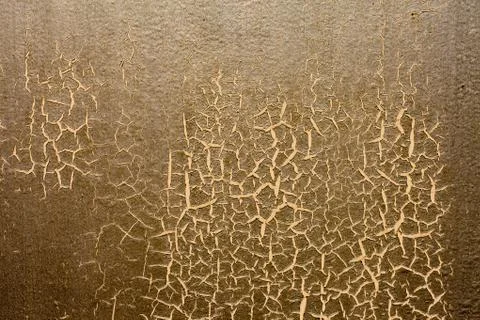 Cracked paint surface Stock Photos