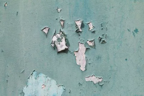 Cracked paint on the wall Stock Photos