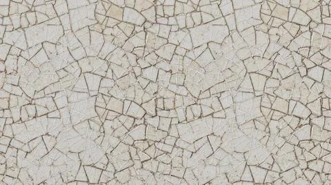 Cracked Painted Wall Texture Pattern. 库存插图