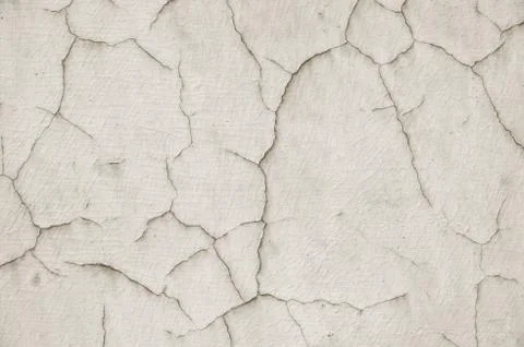 Cracked plaster Stock Photos