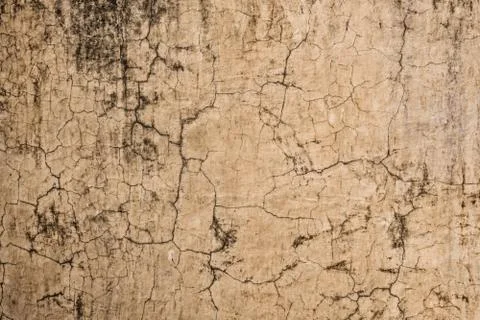 Cracked plaster texture Stock Photos
