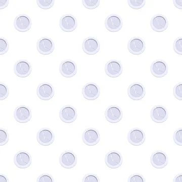 Cracked plate kitchenware item seamless pattern background Stockillustratie