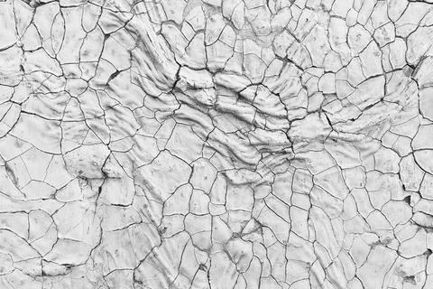Cracked scaly surface - texture Stock Photos