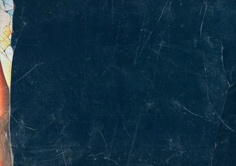 Cracked screen matrix distortion broken glass dust Stock Photos