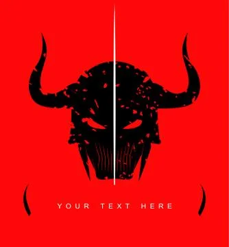 CRACKED SKULL Stock Illustration