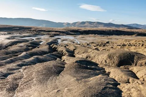 Cracked Soil Landscape Stock Photos