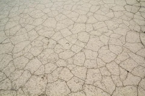 Cracked soil texture Foto stock