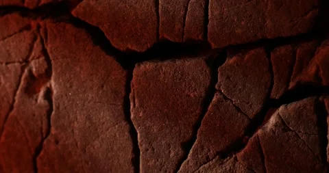 Cracked Stone Surface in mystical lighting Stock Footage 271322380