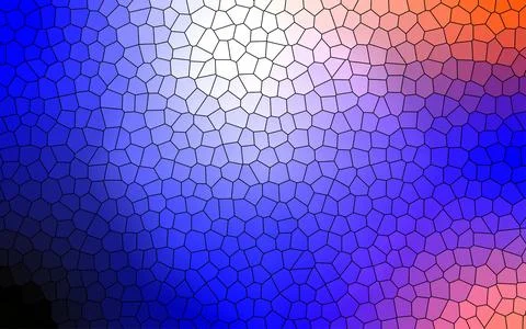 Cracked tile background. Gradient mosaic texture Иллюстрация