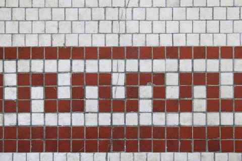 Cracked tile design Stock Photos