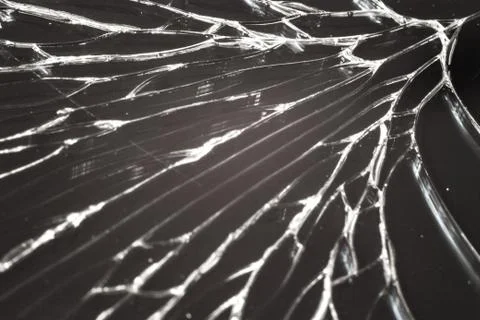 Cracked Touch Screen Phone, background, texture Stock Photos