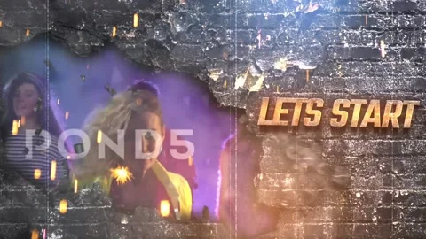 Cracked Wall Stock After Effects