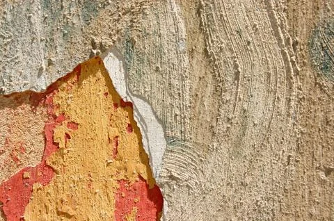 Cracked wall Stock Photos