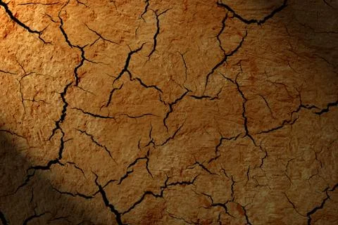 Cracked wall Fotos Stock