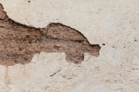 Cracked wall Stock Photos