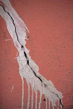 Cracked Wall Stock Photos